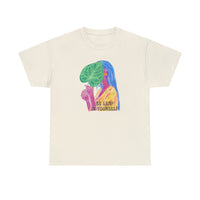 Be Leaf in Yourself Natural color Unisex Cotton T-shirt