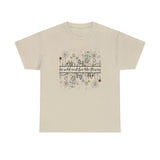 Be Wild and Free like Flowers  Sand Unisex Cotton T-Shirt