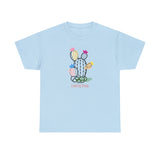 Looking Sharp Light Blue Unisex Cotton T-Shirt