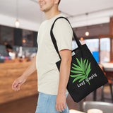 Man holding Leaf Simply Stylish Medium Tote Bag