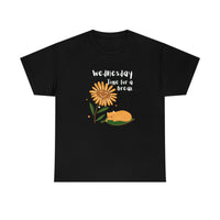 Wednesday Time for a Break Black T-Shirt