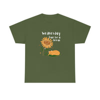 Wednesday Time for a Break Military Green T-Shirt