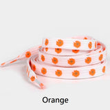 Cute Little Daisies Shoelaces (Orange)