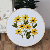 Plants and Flowers Embroidery Kit Set - Great Home Decor