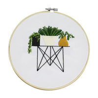 Plants and Flowers Embroidery Kit Set - Great Home Decor