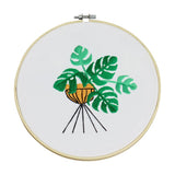 Plants and Flowers Embroidery Kit Set - Great Home Decor