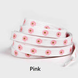 Cute Little Daisies Shoelaces (Pink)