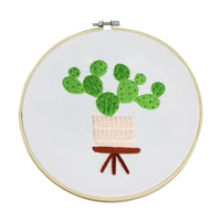 Plants and Flowers Embroidery Kit Set - Great Home Decor