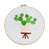 Plants and Flowers Embroidery Kit Set - Great Home Decor