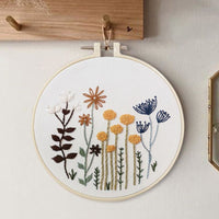 Plants and Flowers Embroidery Kit Set - Great Home Decor