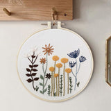 Plants and Flowers Embroidery Kit Set - Great Home Decor