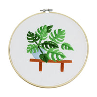 Plants and Flowers Embroidery Kit Set - Great Home Decor