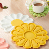 Colorful Daisy Silicone Coaster for Drinks and Dishes